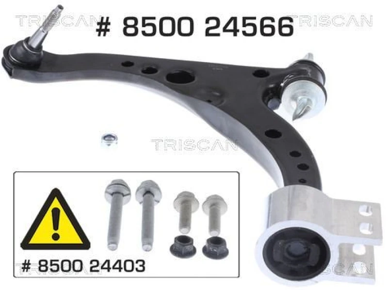 Image of TRISCAN Suspension arm TRISCAN 8500 24566