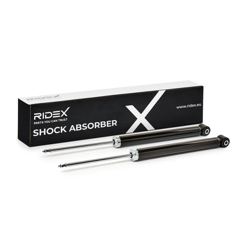 Image of RIDEX 854S20537 Shock absorber Rear Axle both sides, Gas Pressure Shock Absorber (854)