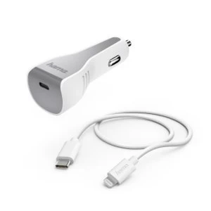 Image of CAR CHAR KIT LIGHTNING 30W PD WH