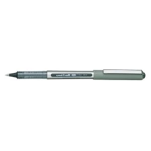 image of Uni Ball Eye UB 157 Rollerball Pen Medium Line Width 0.5mm Tip Width 0.7mm Black Pack of 12