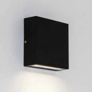 Image of LED 3 Light Outdoor Wall Light Black IP54
