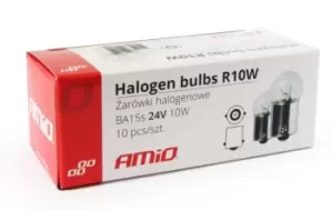 Image of AMiO Light Bulbs VW,AUDI,MERCEDES-BENZ 01004 Bulb, taillight
