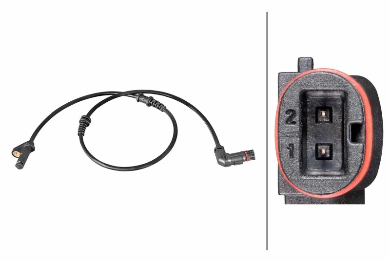 Image of HELLA ABS sensor HELLA 6PU 358 216-631