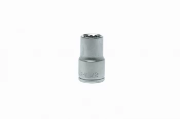 Image of Teng Tools M120116-C 1/2" Drive - Regular 12pt AF 1/2" Socket Chrome Vanadium