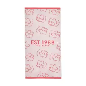 Image of Ted Baker 1988 Beach Towel, Coral