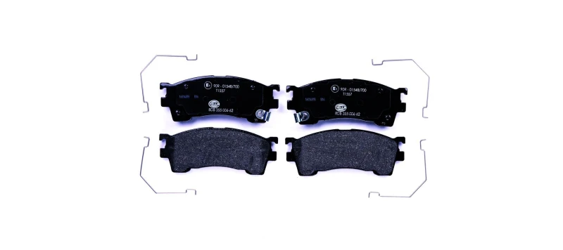 Image of HELLA Brake pad set HELLA 8DB 355 006-621