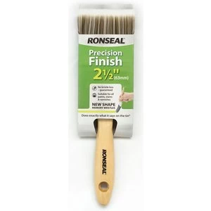 image of Ronseal Precision finish 2.5" Flat Paint brush