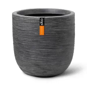 Image of Capi Europe Planter ball Waste Rib NL 43x41 terrazzo grey