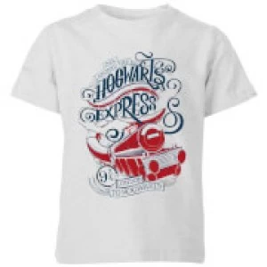 image of Harry Potter Hogwarts Express Kids T-Shirt - Grey - 11-12 Years