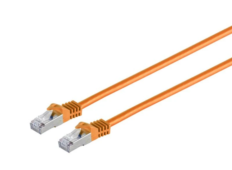 Image of Microconnect SFTP70025O networking cable Orange 0.25 m Cat7 S/FTP (S-S