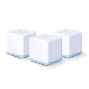 image of Mercusys (HALO S12) Whole-Home Mesh WiFi System 3 Pack UK Plug