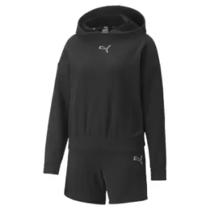 image of Puma Short Set Womens - Black