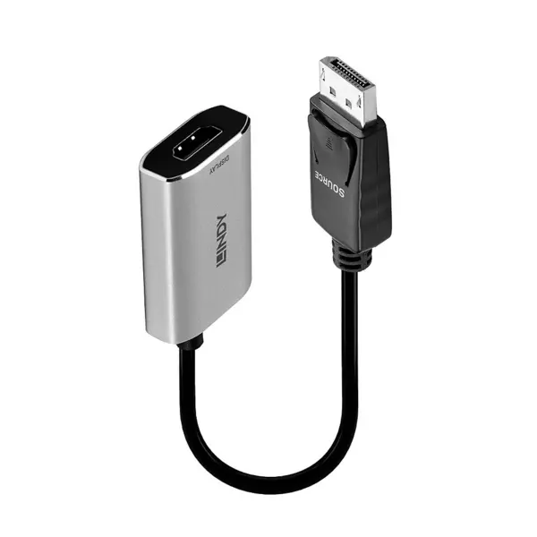Image of Lindy DisplayPort 1.4 to HDMI 48G Active Converter
