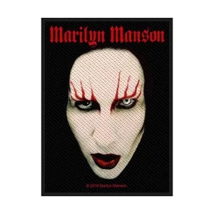 image of Marilyn Manson - Face Standard Patch