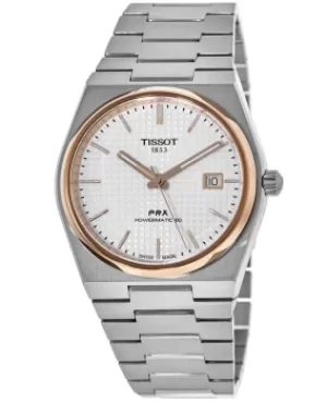 Tissot PRX Powermatic 80 Silver Dial Steel Mens Watch T137.407.21.031.00 T137.407.21.031.00