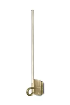 Image of Cinto Wall Lamp 83cm, 12W LED, 3000K, 960lm, Antique Brass