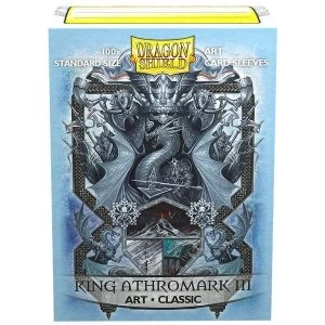 image of Dragon Shield - King Athromark III: Coat-of-Arms Classic Art Sleeves - 100 Sleeves