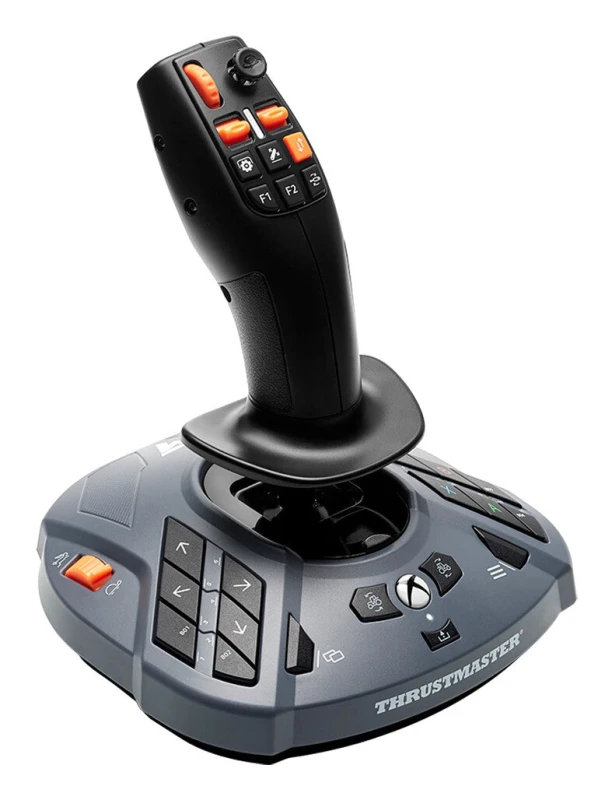 Image of Thrustmaster Thrustmaster SimTask FarmStick X Black USB 2.0 Joystick PC Xbox Series S Xbox Series X 4460279
