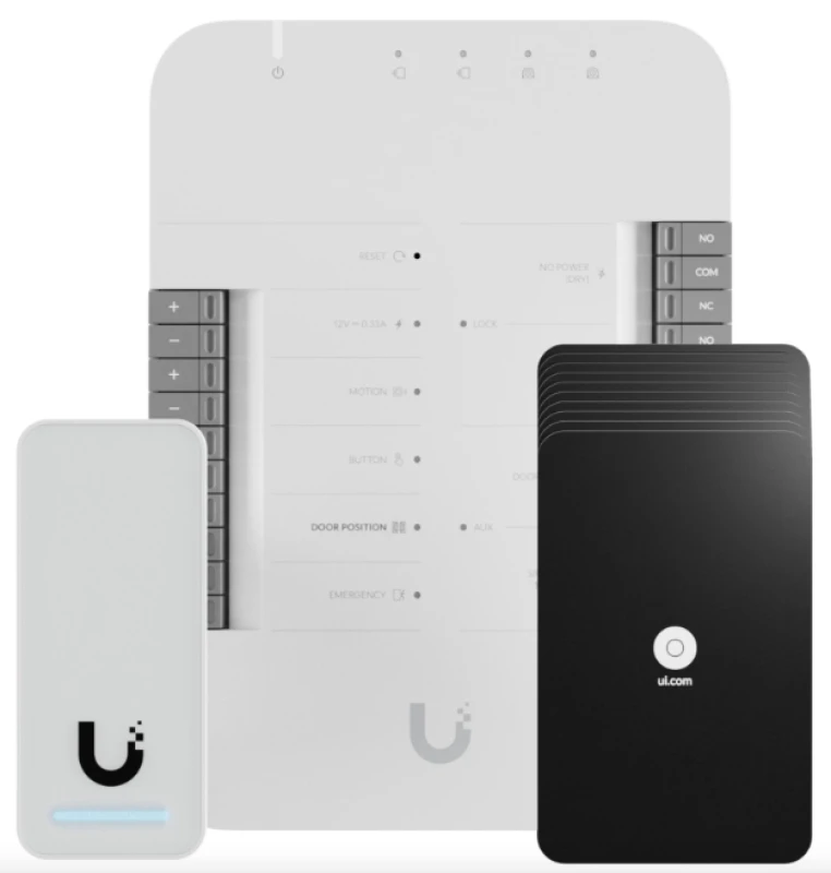 Image of Ubiquiti G2 Starter Kit security access control system Black. Silver