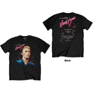 image of David Bowie - Young Americans Unisex XX-Large T-Shirt - Black