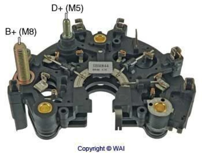 Image of WAI Rectifier, alternator WAI IBR844