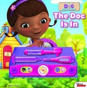 Image of Doc Mcstuffins - the Doc Is in - Doctor Kit Book Hardback