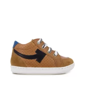 Image of Kids Bouba Arrow Leather Trainers