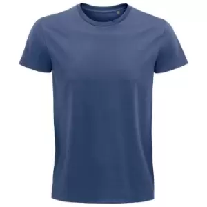 Image of SOLS Unisex Adult Pioneer Organic T-Shirt (XXL) (Denim)