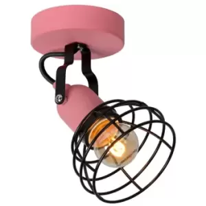 Image of Lucide Lighting - Lucide pola - Ceiling Spotlight Children - 1xE27 - Pink