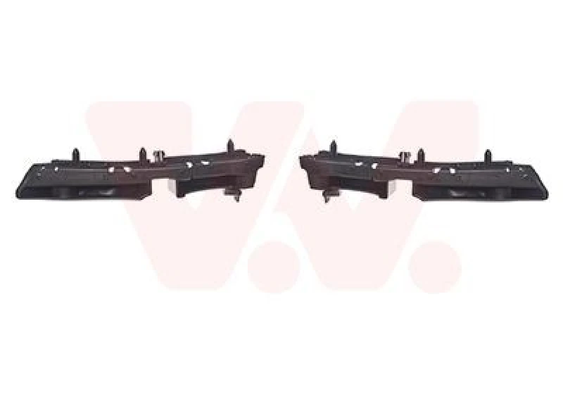 Image of VAN WEZEL Bumper bracket VAN WEZEL 0984569