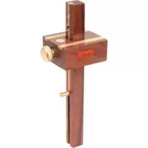Image of Brass Plated Rosewood Mortice Gauge