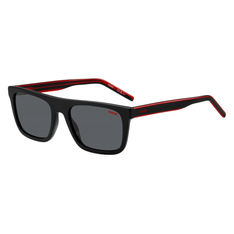 Image of Hugo Rec Flat Top 99 Black Red unisex 54 cm