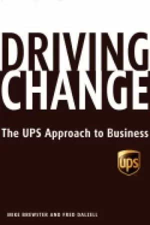 Image of driving change the ups approach to business