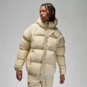 Image of Jordan M J Essential Puffer Jacket, Rattan/Rattan/Rattan, Male, Jackets & Outerwear, DQ7348-206