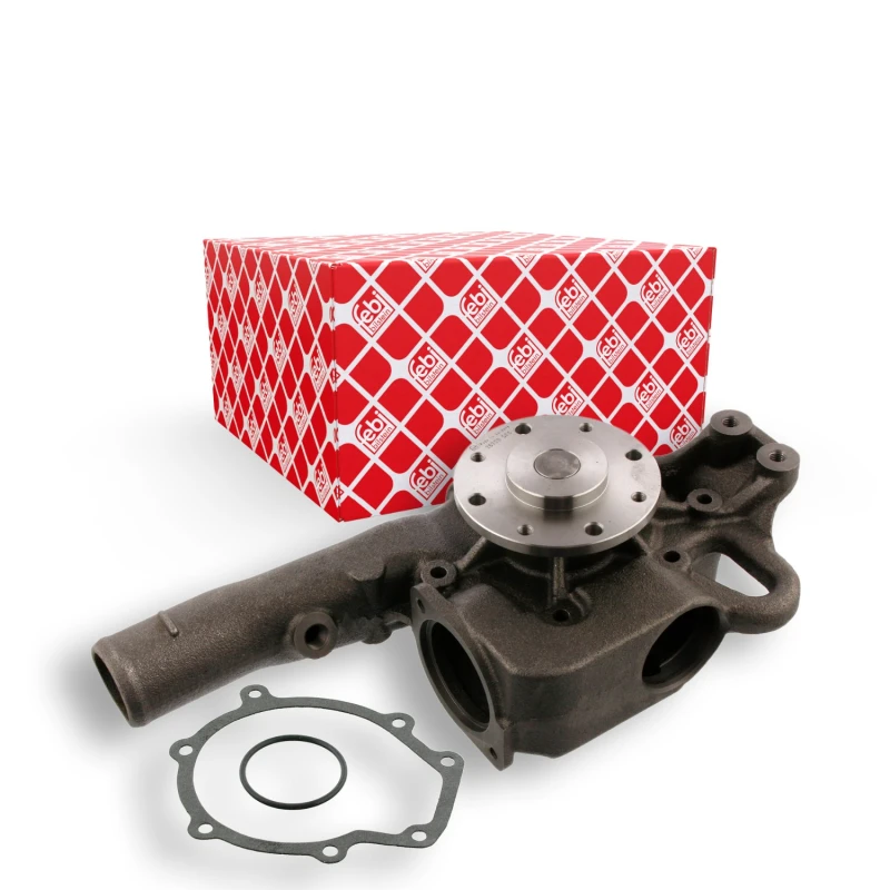 Image of FEBI BILSTEIN 28329 Water pump Grey Cast Iron, with gaskets/seals Grey Cast Iron Water Pump (1260)