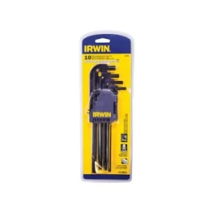 Image of IRWIN T10756 Long Arm Hex Key Set, 10 Piece (1.5-10mm)