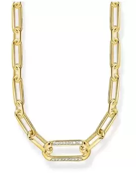 Image of Thomas Sabo KE2110-414-14-L45V Anchor Element White Zirconia Jewellery