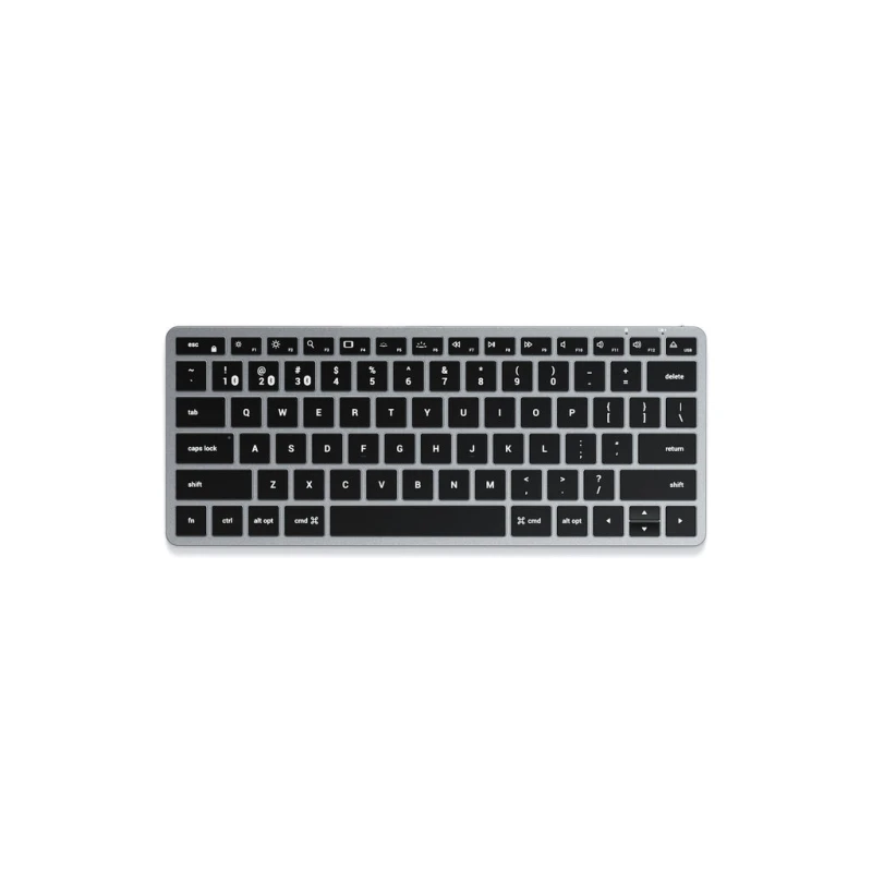 Image of Satechi Slim X1 keyboard Office Bluetooth QWERTZ German Black. Grey