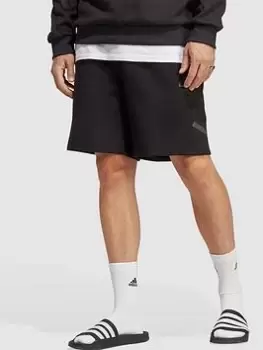 Image of adidas Sportswear Designed 4 Gameday Shorts - Black, Size 2XL, Men