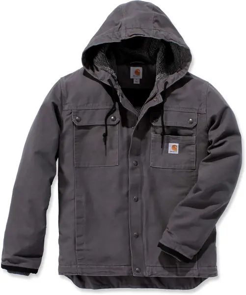 Image of Carhartt Bartlett Jacket, grey, Size 2XL