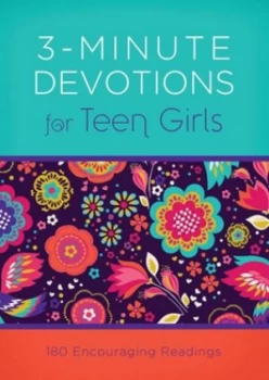 Image of 3-minute devotions for teen girls by April Frazier