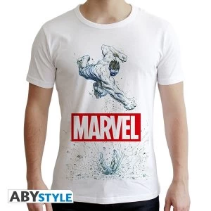 Image of Marvel - Marvel Hulk Mens XX-Large T-Shirt - White
