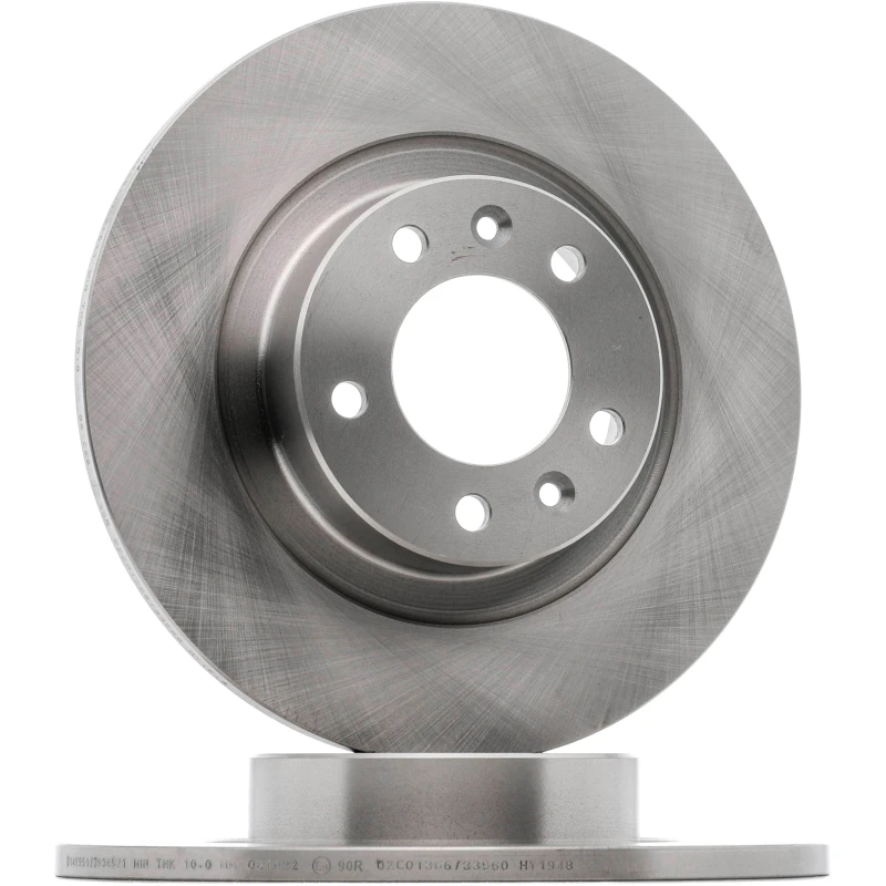 Image of STARK SKBD-0023015 Brake disc Rear Axle, solid, Cast Iron, Uncoated, Untreated, without bolts/screws Cast Iron Brake Disc (82)