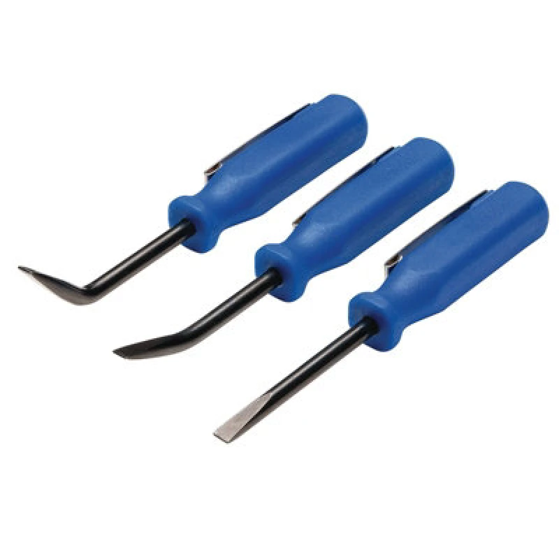 Image of Draper Mini Pry Bar Set, 125mm, Blue (3 Piece) 30598