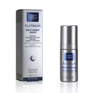 Image of MartiDerm Platinum Night Renew Serum 30ml
