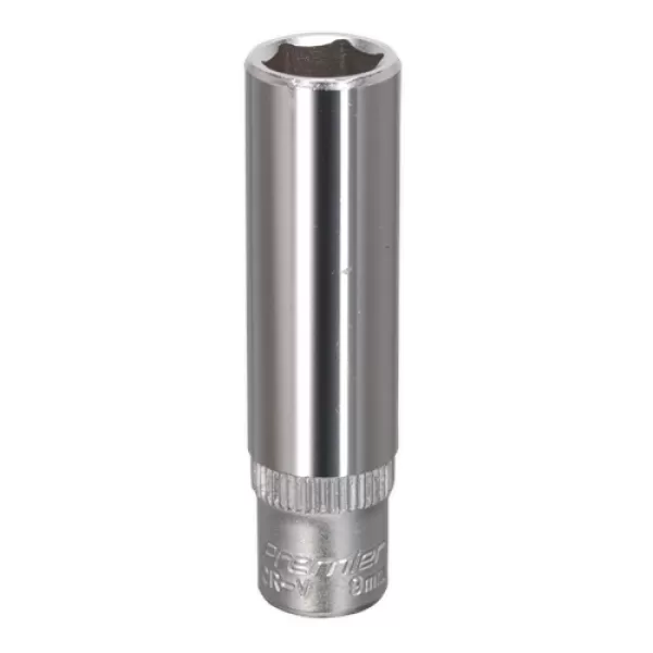 Image of Genuine SEALEY S1409D WallDrive® Socket 9mm Deep 1/4Sq Drive