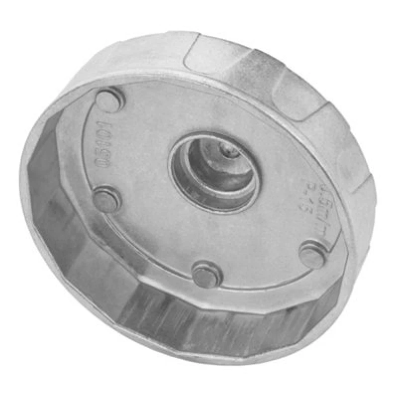 Image of Draper 27139 Oil Filter Wrench, 3/8" Sq. Dr., 100.5mm/15 Flutes