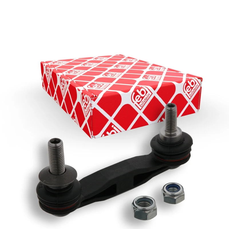 Image of FEBI BILSTEIN 33492 Anti-roll bar link OE Turbo NEW, Rear Axle Right Plastic Link Stabiliser (3229)