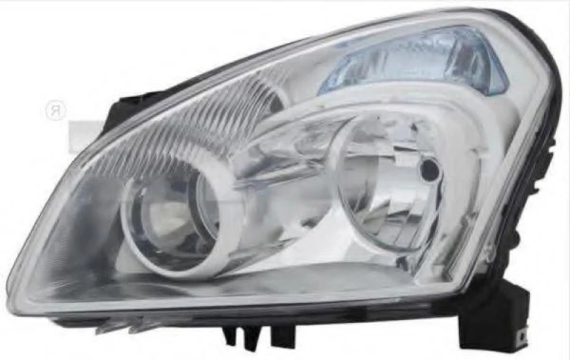 Image of TYC 20-11572-15-2 Headlights H7/H7, with electric motor, Left Headlight (259)