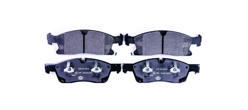 Image of HELLA Brake pad set HELLA 8DB 355 025-541
